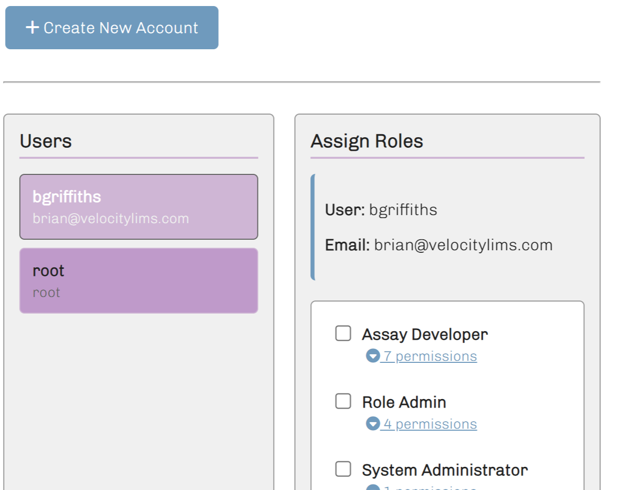 Accounts Management